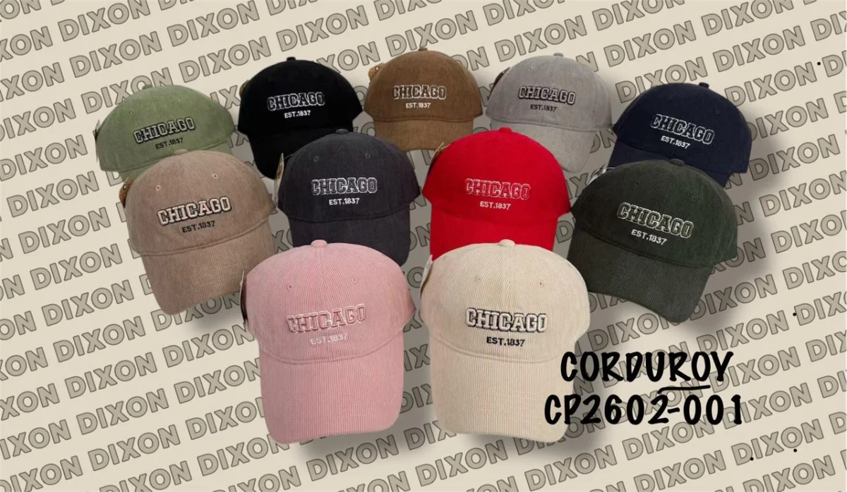 Colección Corduroy Cotelé CP2602-001 DIXON